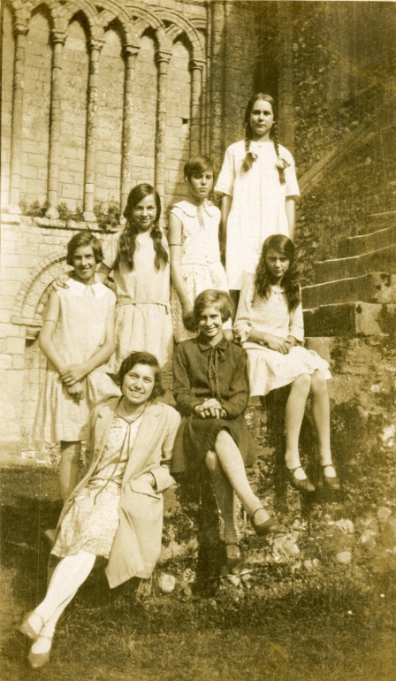 Photograph. Castle Acre Priory 2 1920 (Great Massingham Archive).